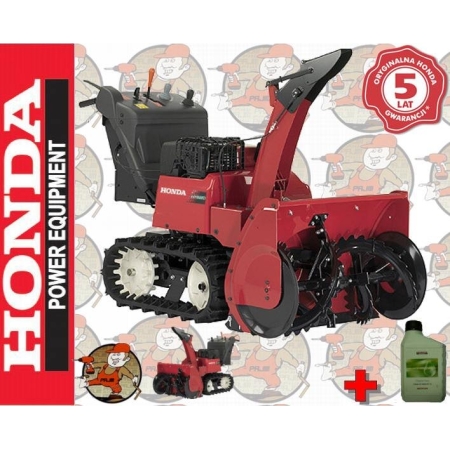 HSM1380IE Odśnieżarka gąsiennicowa hybrydowa HONDA 800mm 5 lat gwarancji + GRATIS*. HSM 1380I E