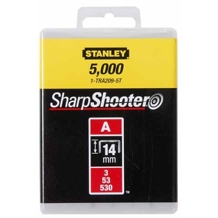 Zszywka 14mm 1000szt STANLEY 1-TRA209T