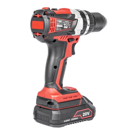 HD58Li-SET Wiertarko–wkrętarka udarowaPower+z baterią i ładowarką w walizce Cedrus